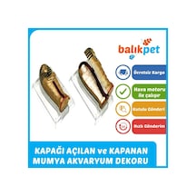 Mumya Hareketli Akvaryum Dekoru 10cm