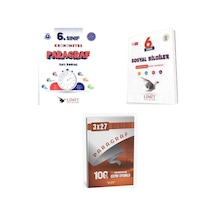 2027 Limit 6. Sınıf Paragraf Kronometre + Sosyal Bilgiler Etkinlikli Soru + Anla Kazan Paragraf Deneme 3'lü Set