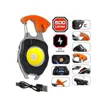 Rox Outdoor Şarjlı 500 Lms Led Fener Siyah