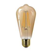 Ledclassic E27 Lamba, Altın, 40 W Yerine Geçer, Sıcak Beyaz 1800 Kelvin , Dekoratif Lamba 4w 78mm & Yok