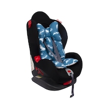 Sevi Bebe Puset Ve Oto Koltuğu Minderi Tüy Desen Mavi