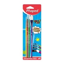 Maped 867810 Color Peps Sentetik 4 Parça Kıl Fırça