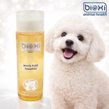Bioxi White Pure Shampoo Kedi & Köpek Beyaz Tüyler İçin Şampuan 200ml