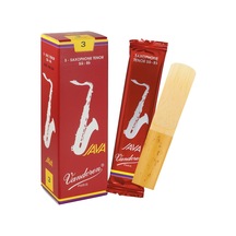 Vandoren Java Kırmızı Tenor Saksafon Kamışlar - 5 Kutu - Mukavemet 3