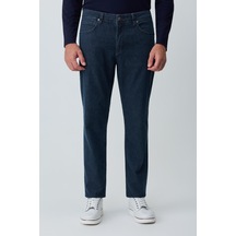 Morven Erkek Lacivert Denim 5 Cep Dynamic Fit Jean Kot Pantolon 26ms003033200 Lacivert