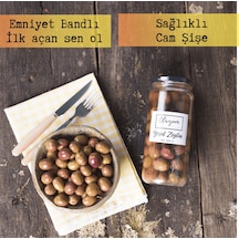 Olivyum Yeşil Zeytin Cam 500 ML