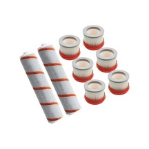 Novahub Hepa Filtre Xiaomi Dreame V9 V9b V10 V8 Xr V10 V11 Kablosuz Süpürgesi Aksesuar Rulo Fırça Kiti Koyu Haki Koyu Haki