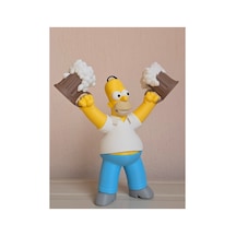 Homer Simpson Figür 20cm-3d Baskı-kolleksiyonluk Biblo
