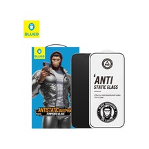 İphone 15/16 Uyumlu Anti Static Hd Clear Çerçevesiz Cam Ekran Koruyucu - Parmak İzi Önleyici