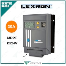 Lexron 30 Amper Mppt Solar Şarj Cihazı 12/24 V