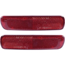 Tenfowee Toyota Land Cruiser 1998-2007 Ve Lexus Lx470 İçin Dayanıklı Arka Tampon Reflektör Işıkları Seti