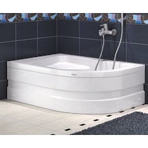 Shower 80X120 Ferısya Asimetrik Oval Mini Küvet