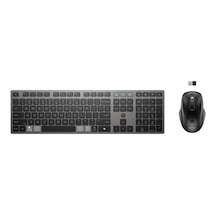 HP 725 9T5B0UT Çoklu Cihaz Bağlantılı Şarj Edilebilir Kablosuz Q Klavye & Mouse Set