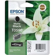 Epson T0598 C13T05984020 Mat Siyah Kartuş.R2400