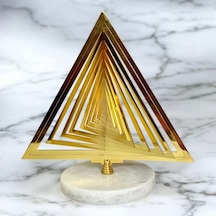 Piramit Metal Obje Gaga-012