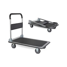 Duffmart PR2190 Pro Katlanır Platform 4 Tekerlekli Paket Taşıma Arabası 150 KG