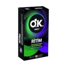 Okey Prezervatif Ritim 10'li 6'li Avantaj Paketi - 6 Adet Tarı