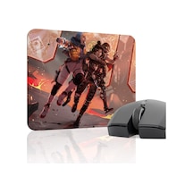 Apex Legends Kaymaz Dikişli Kauçuk Oyuncu Mousepad V2 - 22x18 Gaming Mouse Pad Fare Altlığı
