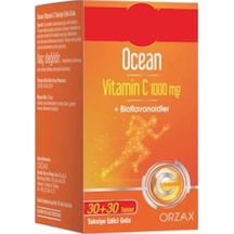 Ocean Vitamin C 1000 Mg 30+30 Tablet