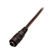 2.1mm Kablolu Jack Dişi - 20 Cm Kablo