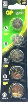 Gp Lıthıum Cr-2032-2cpu5 Para Pili 3v 5li Kart