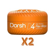Dorsh Saç Şekillendirici Wax Flex Wax D4 150 Ml 2 Adet