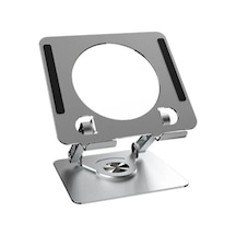 360 Derece Dönebilen Yükseltilmiş Masaüstü Ayarlanabilir Metal Tablet Standı Lisinya