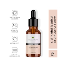 Herbaderm Superserum Saf Vitamin C Antioksidant Aydınlatıcı  Doğal Serum 30 ML