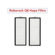 Roborock Uyumlu Q8 Max Plus Uyumlu Hepa Filtre Kutuda 2 Adet