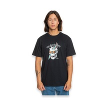 Quiksilver Eqyzt07674 One Last Surf Ss Siyah Erkek T-shirt