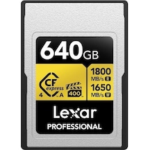 Lexar 640gb Professıonal Gold Lcagold640g- Rneng Cfexpress 4.0 Type-a Kart