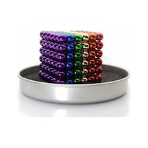 Renkli 216 Adet Mıknatıs Neube Mıknatıs 5mm Neodyum