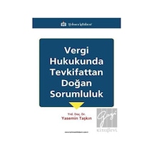 Türkmen Kitabevi - Vergi Hukukunda Tevkifattan Doğan Sorumluluk
