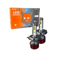 Vr Pro Starten H4 Beyaz Led Far Ampülü