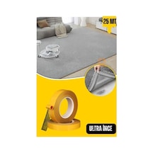 Halı Kaydırmaz Bant Çift Taraflı Çok Amaçlı İz Bırakmaz Sabitleme Bandı 36mm X 25mt - 652196568