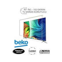 Beko 40f6100 Uyumlu 40" Inç 102 Ekran Tv Ekran Koruyucu