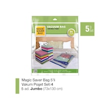 Magic Saver Bag 5'Li Jumbo Vakum Poşet Seti-4