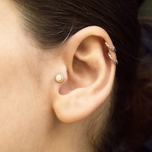 Lilarote İncili Tragus Küpe