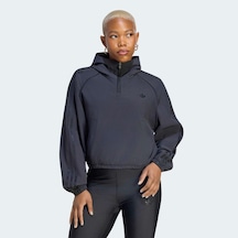 Adidas Originals Sport Coverup Kadın Siyah Sweatshirt Ku3700
