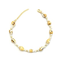 Royaleks Deniz Kabuğu Halhal - Sarı Çok Renkli