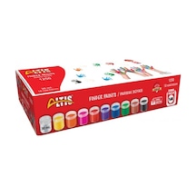 Altis Parmak Boyası - 10 Renk, 30 Ml X 10 Adet, Su Bazlı, Zararsız Ve Kolay Temizlenebilir Karışık