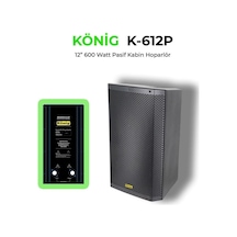 König K-612 30cm 600w Pasif Kabin Hoparlör