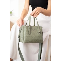 Just Polo Kadın Spor Model Ayarlanabilir Askılı Şık El & Omuz Çantası Shoulder Bag Yeşil
