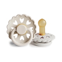 Frigg Fairytale Kauçuk Emzik - Cream 6-18 Ay Krem