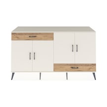 Hyperion Konsol 5 Raflı 2 Çekmeceli 4 Kapaklı 176x44x99 Aytaşı-ay Aytaşı-aytaşı/çam