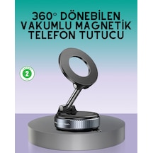 360 Derece Ayarlanabilir Manyetik Araç Telefon Standı - Lisinya Diğer