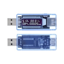 Usb Akım Ve Voltaj Ölçer V20