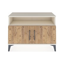 Arges Şifonyer 2 Raflı 2 Kapaklı 88x30x64 Aytaşı-çam Aytaşı