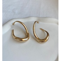 Kadın Küpe Özel Seri Dalga Model Küpe 001