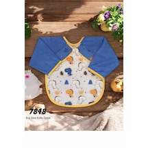 Sıvı Geçirmez Bebek& Çocuk Mama Ve Aktivite Önlüğü Gökkuşağı Desenli 7850